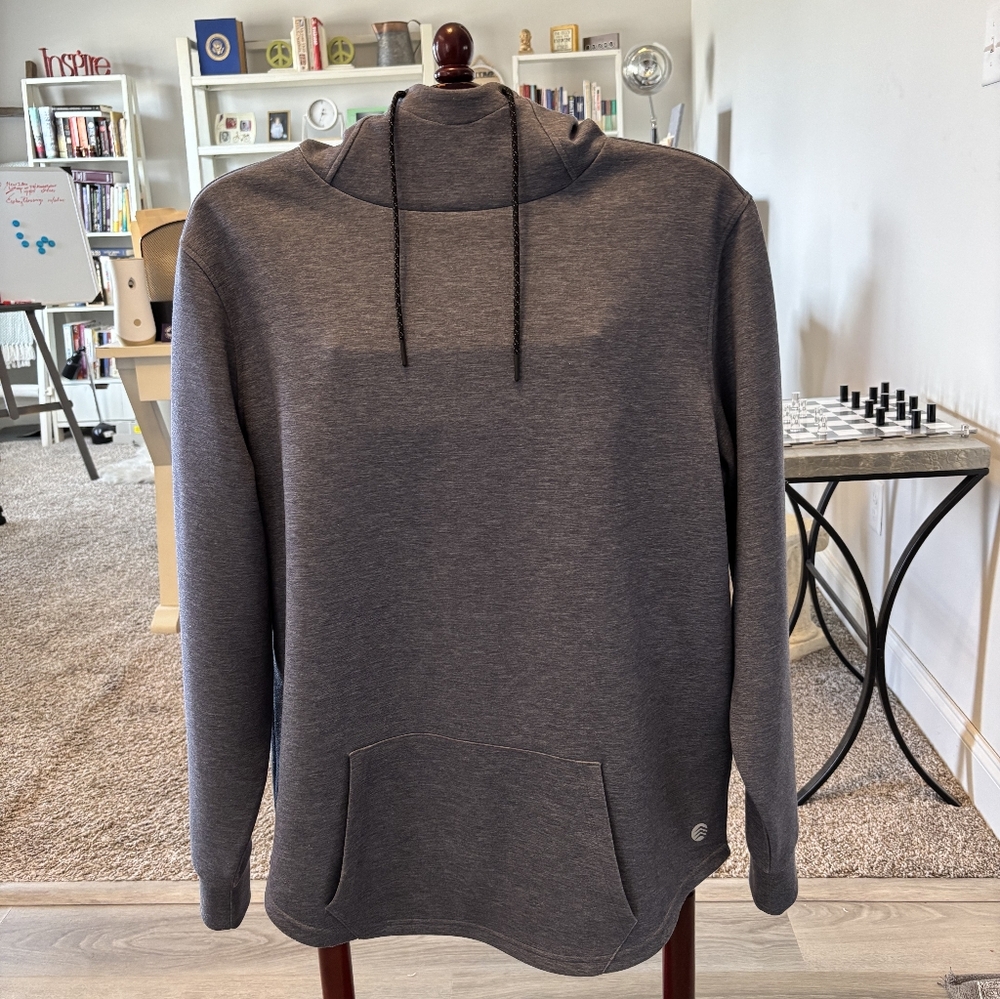 Men's Gray Hoodie Size LARGE